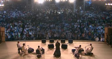 جمهور مهرجان القلعة للموسيقى والغناء يشيد بحفل الشيخ ياسين التهامى