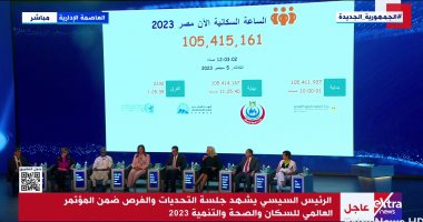 الرئيس السيسي يشهد جلسة التحديات والفرص بالمؤتمر العالمى للسكان والصحة