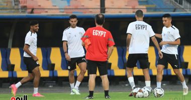 منتخب مصر يؤدى تدريبه الأخير استعدادا لمواجهة إثيوبيا غدا بتصفيات أفريقيا