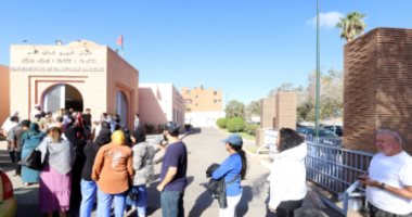 المغاربة يلبون النداء.. طوابير أمام مركز التبرع بالدم فى المغرب بعد الزلزال المدمر