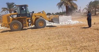 "زراعة الإسكندرية": إزالة 3 حالات تعد بالبناء على أراض زراعية      