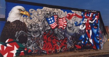 أشهر جداريات الشوارع لمشاهير الرسامين حول العالم.. أبرزها جدارية 11 سبتمبر 