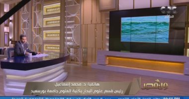 علوم البحار بجامعة بورسعيد: تحول مياه البحر للون الأخضر سببه الطحالب