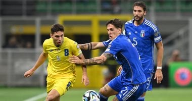 منتخب إيطاليا يستعيد توازنه بفوز صعب على أوكرانيا بتصفيات اليورو.. فيديو
