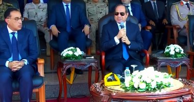 الرئيس السيسي: نساهم فى توفير معسكرات لمن فقدوا منازلهم من الأشقاء الليبيين