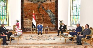 الرئيس السيسى يشيد بالعلاقات الثنائية المتميزة بين مصر وشقيقتها غينيا الاستوائية