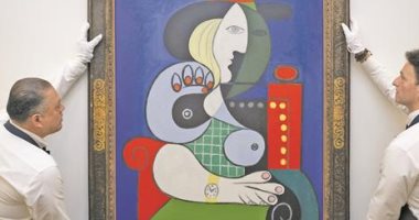 لوحة "امرأة الساعة" لبيكاسو فى مزاد سوثبى قريبا وتوقعات بحصدها 120 مليون يورو