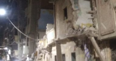 انهيار عقار في كرموز بالإسكندرية دون إصابات بين المواطنين