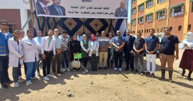 جامعة بني سويف تطلق قافلة طبية شاملة لقرية طنسا ضمن مبادرة حياة كريمة