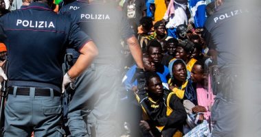 إيطاليا تطالب بالمساعدة الدولية بعد وصول 10000 مهاجر لأراضيها خلال 3 أيام 