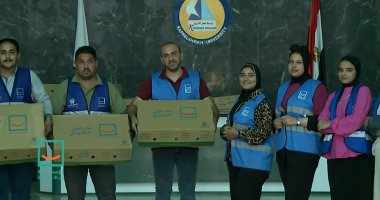 "حياة كريمة" توزع 600 وجبة غذائية على مرضى المستشفيات بكفر الشيخ