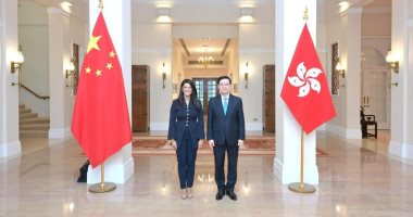 وزيرة التعاون الدولي تلتقي الرئيس التنفيذي لهونج كونج لمناقشة تعزيز التعاون 