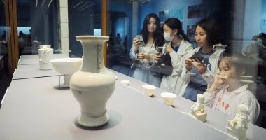 افتتاح معرض الخزف الأبيض الصينى بالمتحف الوطنى
