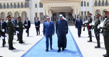 الرئيس السيسى يعود إلى أرض الوطن بعد لقاء الشيخ محمد بن زايد فى الإمارات