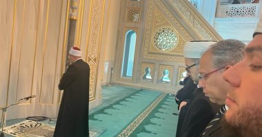 30 ألف مصلٍ حضروا.. المفتي يلقي خطبة الجمعة في المسجد الجامع بموسكو
