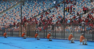 استعدادات أمنية مكثفة لتأمين مباراة الأهلى وسان جوروج بدورى أبطال أفريقيا 