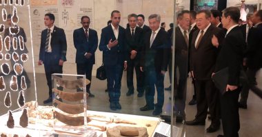 المتحف القومى للحضارة المصرية بالفسطاط يستقبل وفدا رفيع المستوى من الصين