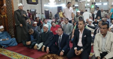 محافظ الإسكندرية يشهد احتفالية المولد النبوى بمسجد سيدى المرسى أبو العباس