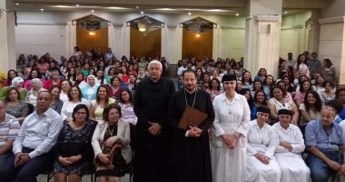  الأنبا باخوم يفتتح العام الدراسى الجديد بالمدارس التابعة للكنيسة