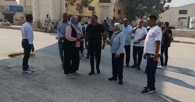 نائب محافظ القاهرة تتفقد أعمال تطوير مداخل ومخارج منطقة شق الثعبان