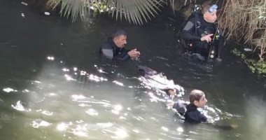 الإنقاذ النهرى تنتشل جثمان شاب غرق فى ترعة البوهية بالدقهلية 