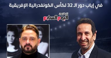 وليد صلاح عبد اللطيف ضيف استوديو اليوم السابع لتحليل مباراة الزمالك وأرتا سولار