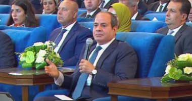 الرئيس السيسي: لدينا 17 مليون مشترك يحصلون على الكهرباء بربع ثمنها في مصر