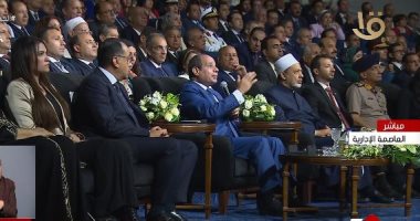 الرئيس السيسي: مشروع القناة الجديدة كان محاولة صناعة الأمل الضائع للمصريين