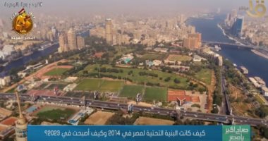 كيف كانت البنية التحتية لمصر في 2014 وكيف أصبحت في 2023؟