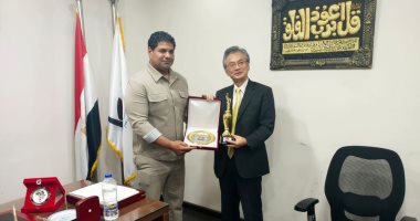السفير الياباني في القاهرة يزور اتحاد الجودو