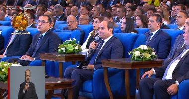 الرئيس السيسي للمصريين: التغيير ليس بالهدم بل بالعمل والكفاح والصبر