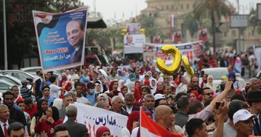 برلمانيون يشاركون باحتفالية ميدان الجلاء لمناشدة الرئيس السيسى بالترشح
