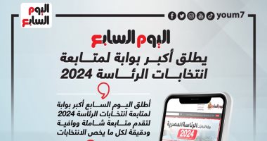 "اليوم السابع" يطلق بوابة لمتابعة انتخابات الرئاسة