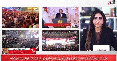 مساعد وزير الخارجية الأسبق: الرئيس السيسى لن يترك أحلام المصريين تضيع.. فيديو