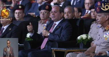 الرئيس السيسى: حالة التحدى القومى بدأت عندما خرج المصريون لرفض تنحى عبد الناصر