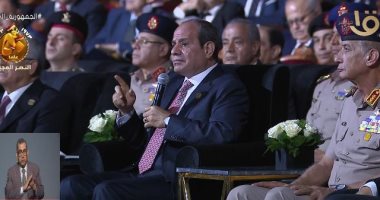 الرئيس السيسي: لو عشت الحالة بين 67 و73 هتعرف إن مصر قفزت مش انتصرت