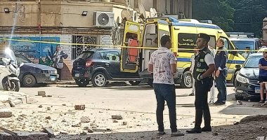 إخلاء عقار سابا باشا بعد مصرع عامل وإصابة 3 فى انهيار شرفة شرق الإسكندرية 