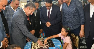 محافظ الغربية يفتتح بطولة الجمهورية الأولى لشطرنج المدارس.. صور