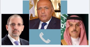 مشاورات وزارية بين مصر والسعودية والأردن لاحتواء التصعيد فى قطاع غزة 