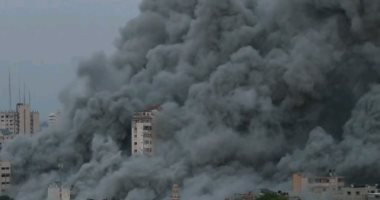 الهلال الأحمر الفلسطينى يكشف لتليفزيون اليوم السابع مأساة أهل غزة (فيديو)