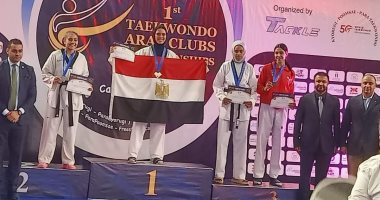 محافظ الشرقية يُهنئ نيفين صالح على الذهبية فى البطولة العربية للتايكوندو