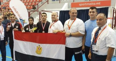 وزير الرياضة يهنئ ناشئى الأثقال بعد تحقيق 4 ميداليات فى بطولة البحر المتوسط