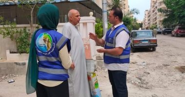 "الصرف الصحى" بالإسكندرية تجرى حملات توعية واستقصاء آراء لسكان مدينة 6 أكتوبر