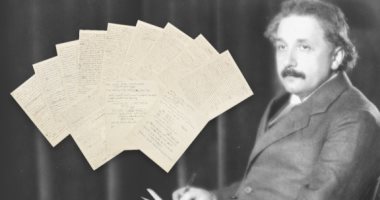 بيع مخطوطة أينشتاين عن النسبية.. تضم 14صفحة مقابل 40 مليون جنيه