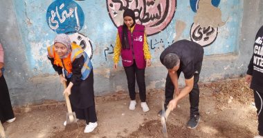 "الشباب والرياضة" تنفذ مشروع الخدمة العامة لتشجير ودهانات مراكز الشباب بأسيوط