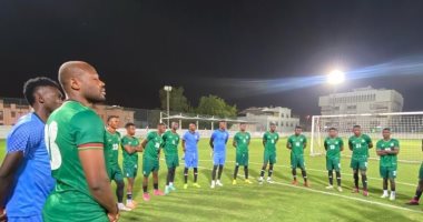 منتخب زامبيا يختتم تدريباته قبل مواجهة مصر وديا.. فيديو