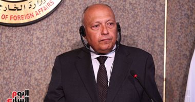 وزير الخارجية: التركيز على التهدئة فى غزة أولوية.. والوضع خطير