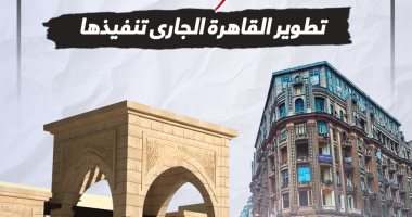 نقلة حضارية.. مشروعات تطوير القاهرة الجارى تنفيذها (إنفوجراف)