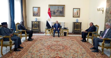 الرئيس السيسى يؤكد تطلع مصر لاستمرار التعاون مع مفوضية الاتحاد الأفريقى  