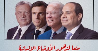 الرئيس السيسى يتواصل مع زعماء العالم لحل القضية الفلسطينية.. إنفوجراف